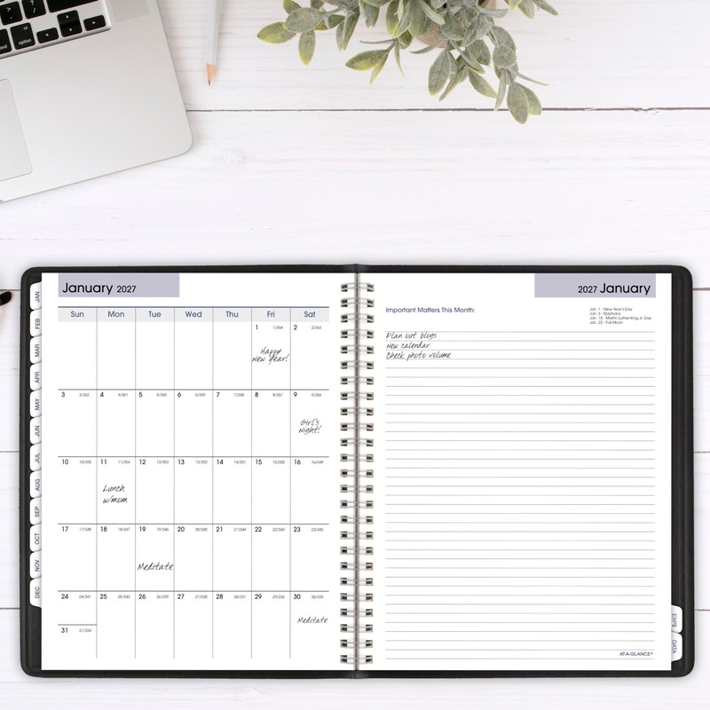 AT-A-GLANCE 2026 Planner, Weekly & Monthly, 7" x 8.75", Medium,