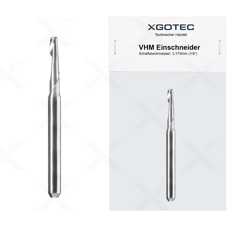 Solid carbide end mill single cutter | Z1 | 1