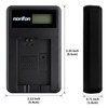 NP-FW50 LCD USB Charger for Sony Alpha 6000, 5000, 5100,