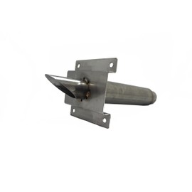 GenExhaust Universal Generator Exhaust System Double Layer Wall Attachment for 1-1/2" ID Steel tubing