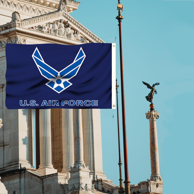 US Air Force Wings Military Flag Outdoor 2x3 Double Sided