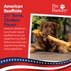 Pet Factory - Chicken Flavor American Beefhide Knotted Bone Dog