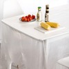 OULIGET Plastic Table Cloth,Plastic Party Table Cover,Disposable Table Cloth,Disposable Square