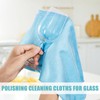 Tatuo 18 Pcs Microfiber Glass Cleaning Cloths (16 x 16)