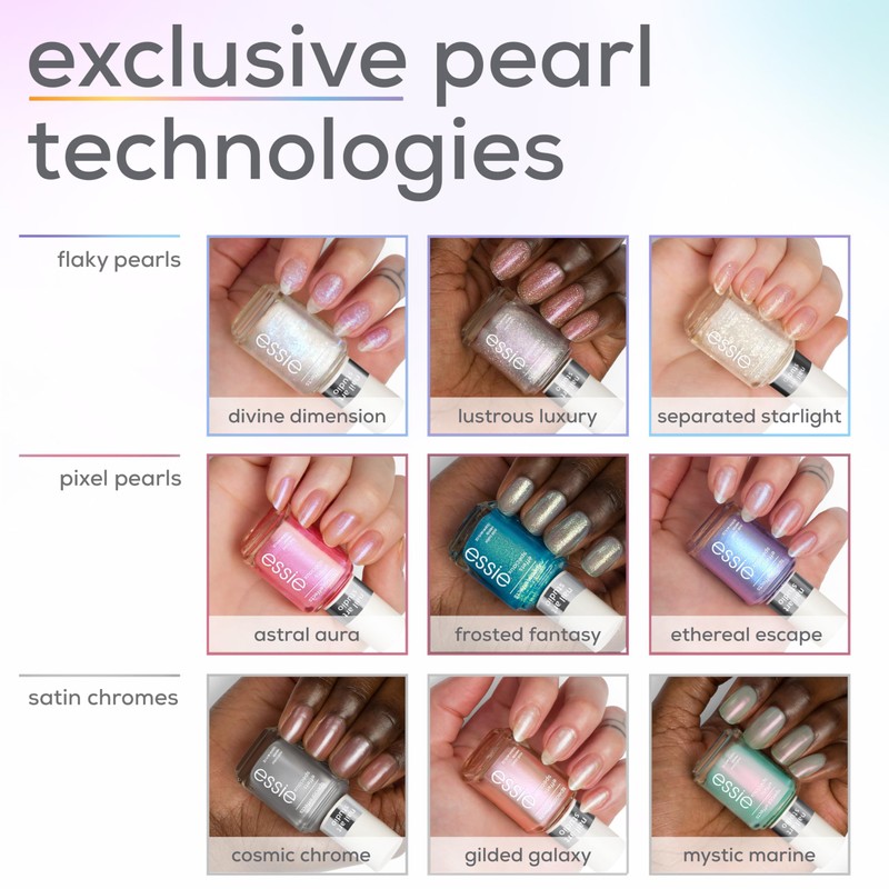 essie Nail Art Studio Special Effects Nail Polish, Gold, Vegan,