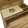Black Leaf Bamboo Rolling Box II with 3-Part Pollen Box
