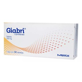 Giabri Tabletas 100 Mg, 30 Tabletas