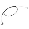 914mm/36in Stainless Steel Throttle Cable Replacement with Wrench AF42‑1101BLK Universal