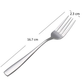 Asking 12-Piece Stainless Steel Dessert Forks