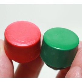 STRIKON Set of 2 STRIKON USA 10T 1" (one inch) Replacement Heads/Inserts Mallet Hammer