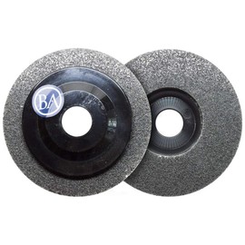 Benchmark Abrasives 4-1/2" Diameter Surface Preparation Non Woven Discs with 7/8" Arbor for Die Grinder Surface Grinding Polishing Burr Finish Rust Paint Removal (Pack of 10) - (Gray)