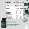 Magnesio Complex Momosie Suplemento Citrato Glicinato Gluconato Óxido Vegano Cápsulas