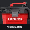 Craftsman 47121600 Wet/Dry Red Corded Portable Vacuum Cleaner