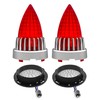 FATECIM 3 1/4" 1156 LED Rear Turn Signal Red Light