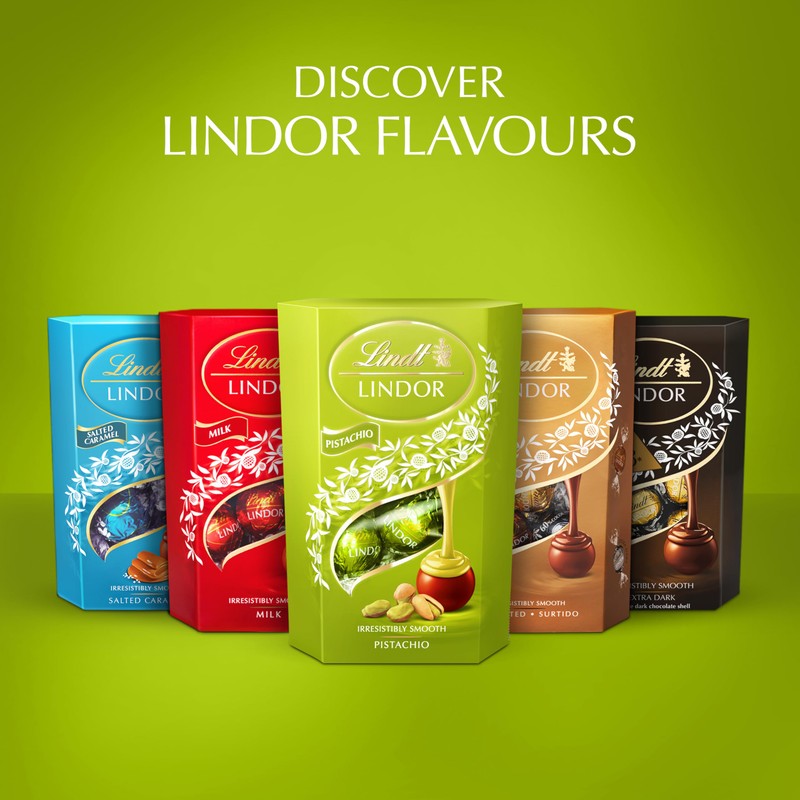 LINDOR Pistachio UK Cornet 200g