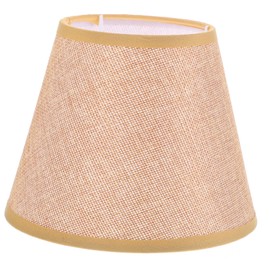 Yardenfun Petal Lamp Shade Cover for Table and Floor Lamps Decorative Burlap Lampshade for Home Lighting Versatile Light Cover for Living Room Bedroom and More