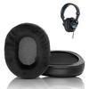 XRHTONG Soft Cloth Ear Pads Compatible with Sony MDR-7506 MDR-V6