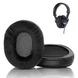 XRHTONG Soft Cloth Ear Pads Compatible with Sony MDR-7506 MDR-V6 MDR-CD900ST ATH-M40X M30x M50X Wireless Headphones Ear Pads (Soft Fabric/High Density Foam)