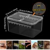 【No Assembly】 Breathable and Secure Reptile Tank with high Transparency
