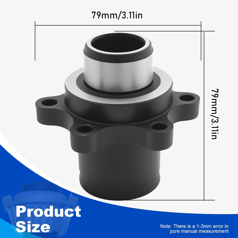 CADUFUELLY 5UG-46212-00-00 Rear Differential Drive Shaft Boss, Replacement for Yamaha