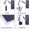SHUONE57 20W Watt 12V Mono Solar Panel Trickle Charger Kit