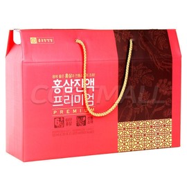 Chong Kun Dang Red Ginseng Extract Premium 50ml x 30 pouches/6-year-old red ginseng/gift / 종근당 홍삼진액 프리미엄 50ml 30포6년근홍삼선물