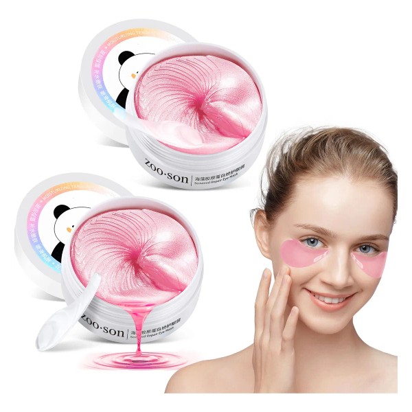 Parches Hydrogel Para Ojos Colágeno Anti Ojera Hidratante