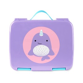 Skip Hop 9O286910 av2023-Skip Hop Kids bento Lunch Box Ages zoo-2d8ddb24, 60% ABS 35% 5% PP, Narwhal