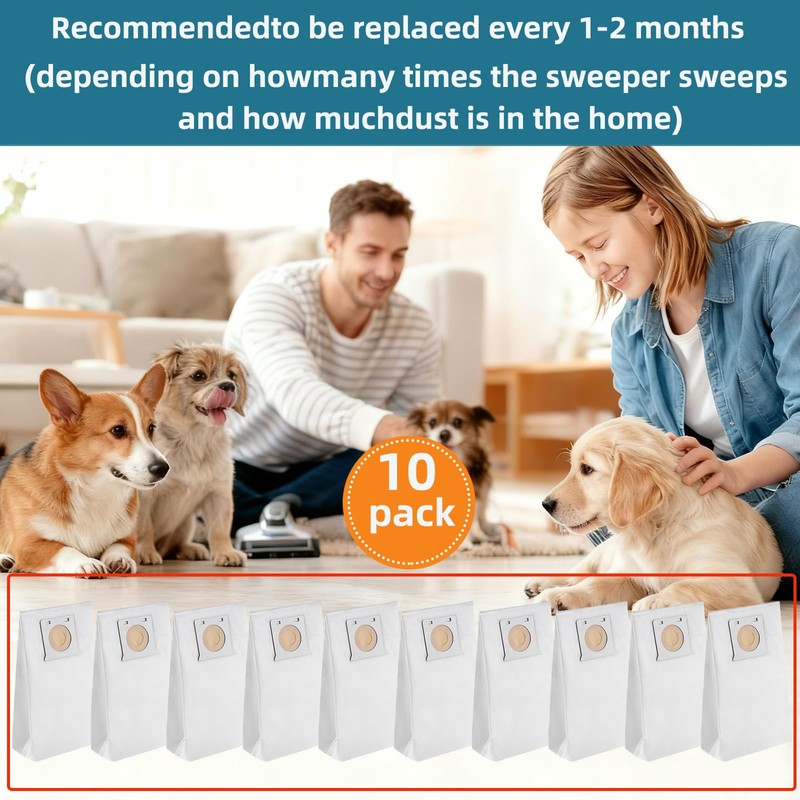 IB600 HEPA Vacuum Bags Fit for Kenmore Intuition Upright Vacuum
