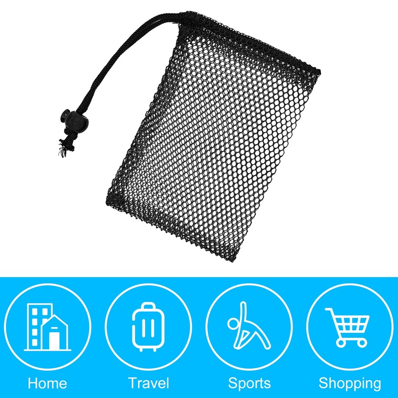 LICQIC 5 Pcs Polyester Mesh Bag, Small Net Bags, Mesh