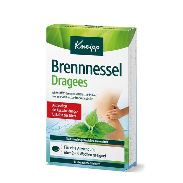 Kneipp Nettle Dragees - Traditional Herbal Medicine - Supports the