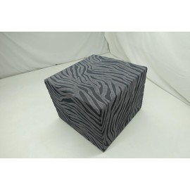 ZeugLung Various-Size Square Ottoman Cover, Storage Ottoman Slipcover, Coffee-Table Footstool Cover, Stretch X Large Small