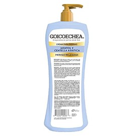 GOICOCHEA - Crema para piernas con doble mentol. Sensación refrescante y calmante de rápida absorción. Botella con 400ml