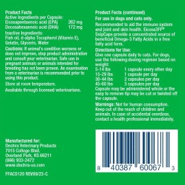 Eicosa3FF Easy to Administer Omega 3 Supplement for Healthy Skin Eicosa3FF SnipCaps