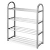 Whitmor 4-Tier Compact Closet Shelves - Gray