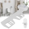 Non‑Electric Mechanical Toilet Bidet Sprayer Self Cleaning with Single Nozzle