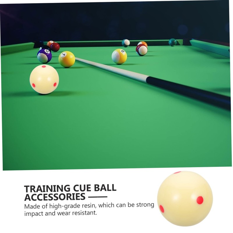 GRIRIW Billiard Training Cue Ball Precision Resin Replacement Ball for