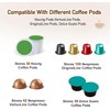 ZECENN Coffee Pod Holder Storage for Counter, Clear Organizer for