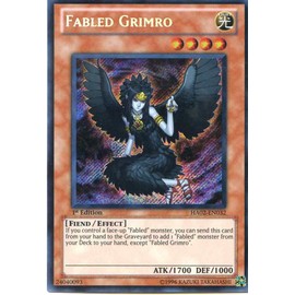 Yu-Gi-Oh! - Fabled Grimro (HA02-EN032) - Hidden Arsenal 2-1st Edition - Secret Rare