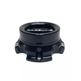 Raceline Gloss Black 5 Lug Wheel Center Cap C318L136S 6HX135