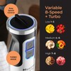 MuellerLiving Ultra-Stick Immersion Hand Blender, 500W Heavy Duty Motor, 8-Speed