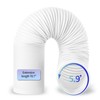Portable Air Conditioner Exhaust Hose - 5.9 Inch Diameter, 78