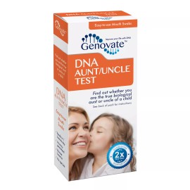 Genovate DNA Aunt/Uncle Test - 1 Uncle 1 Nephew or Niece