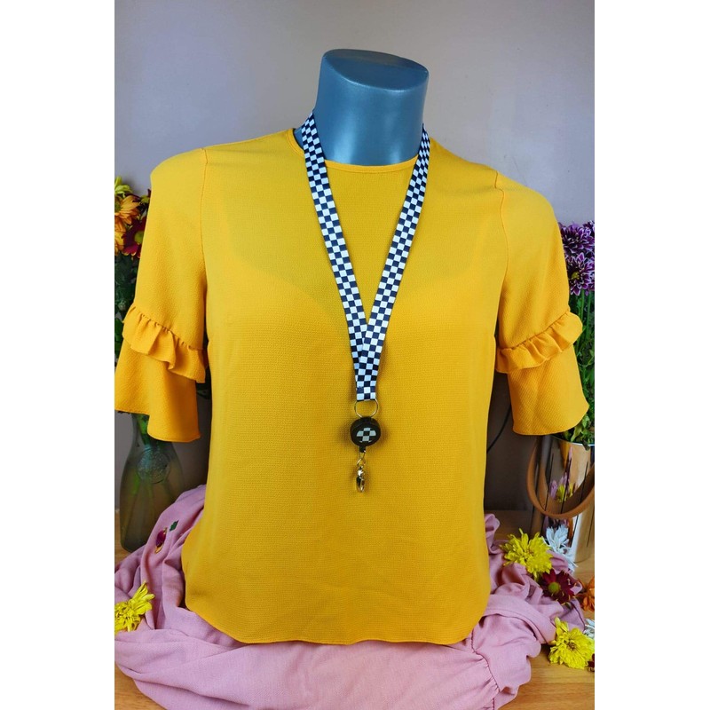 SpiriuS Retractable Lanyard Neck Strap for id Card Badge Holder