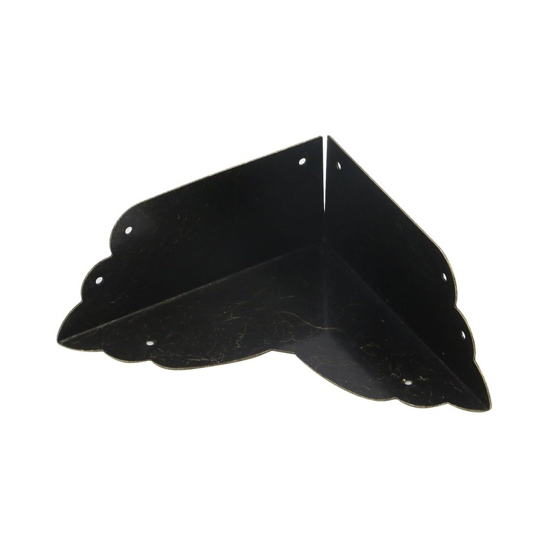 Mcredy Corner Protectors for Furniture,4 Pack Table Corner Protectors Metal