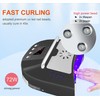 Cordless LED UV Nail Lamp,Professional Nail Dyer for Gel Nail