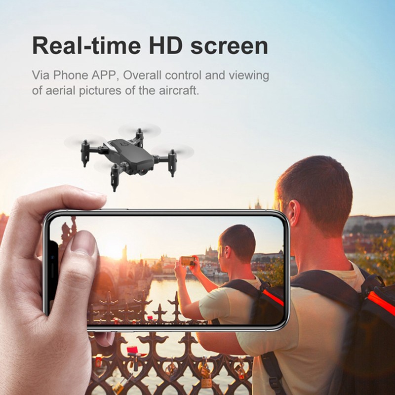 S15 Mini Folding Drone Air Pressure Set Height Children RC