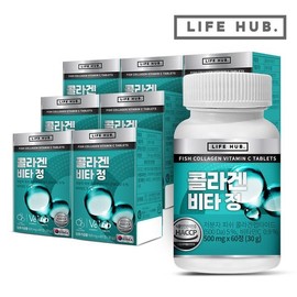 LifeHerb Collagen Vitatablets, 7 bottles (420 tablets), 14-month supply / 라이프허브 콜라겐 비타정 7통(420정) 14개월분