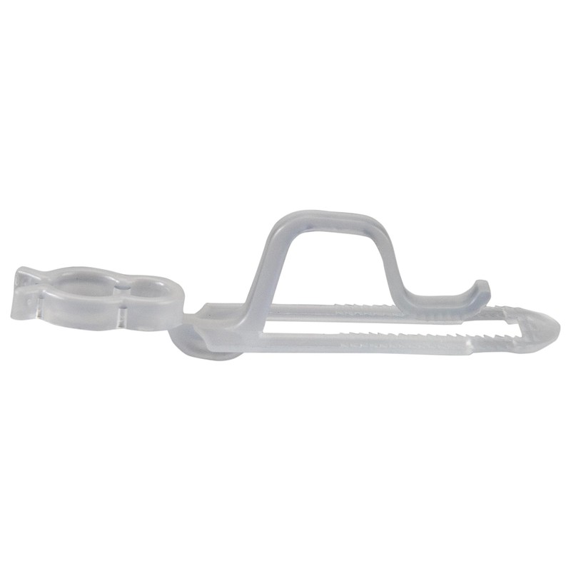 60ct Clear Omni All-in-One Universal Gutter and Shingle LED Christmas