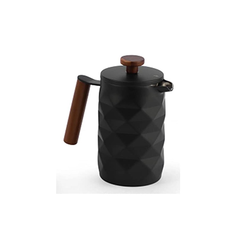 Diamond French Press Matt Black 600ml